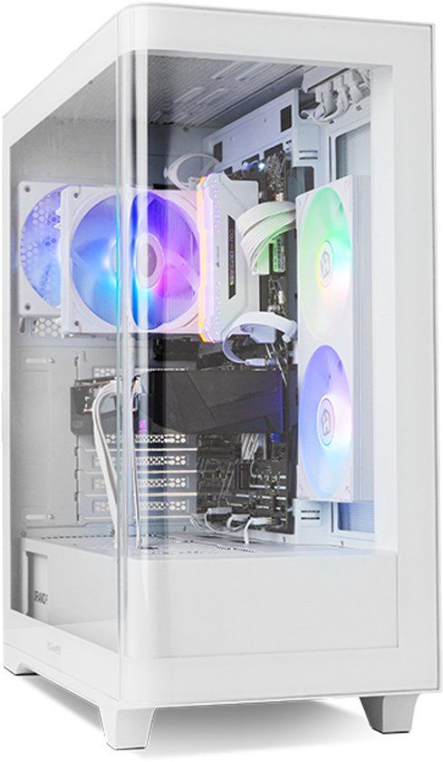 NOX Hummer ETHER Midi Tower Wit