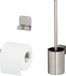 Tiger Colar toiletaccessoireset - toiletborstel met houder - toiletrolhouder - haak - rvs geborsteld