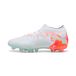 PUMA FUTURE 9 PRO BRILLIANCE FG/AG chaussures de football pour Femmes, Rose/Blanc/Orange, Taille 35,5