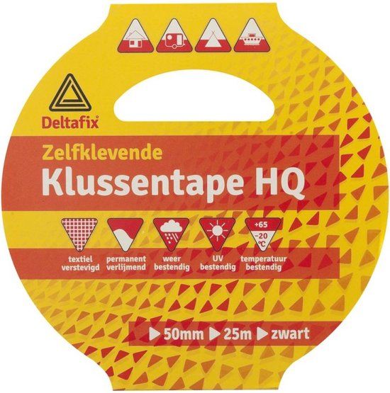 Deltafix Klussentape HQ Grijs 50mm x 25m
