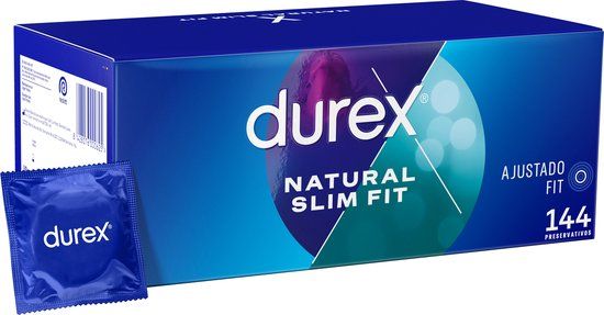 Durex Natural Slim Fit Condoms - 144 Count