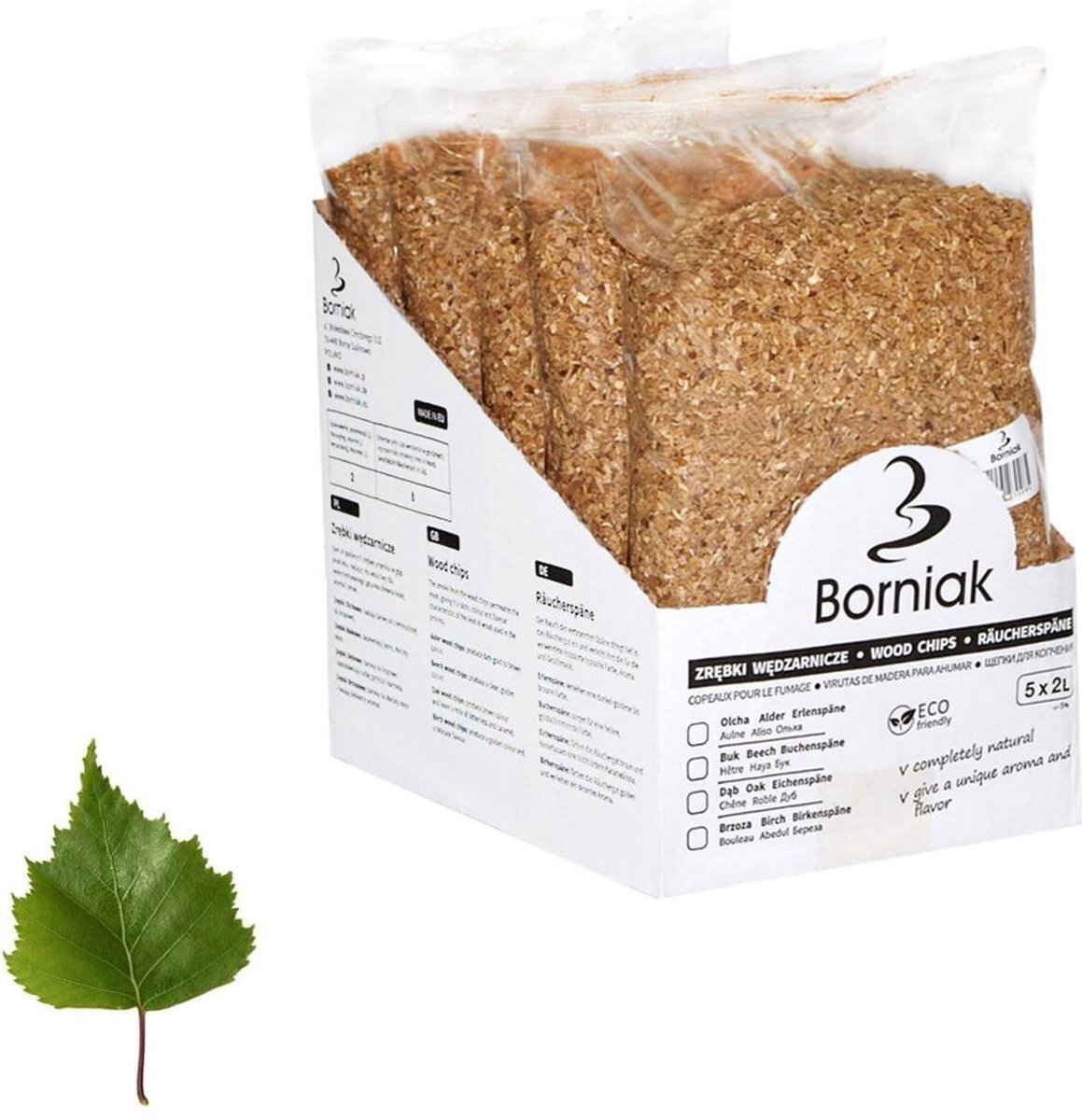 Borniak Smoke wood birch 50L