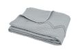 Sleepdown Zig Zag Tufted Throw Over Sofa Super Soft Warm Cosy Luxe Deken Sprei - Grijs - 200cm x 150cm