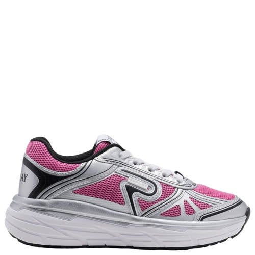REPLAY Christal JR8 sneakers fuchsia/zilver/zwart