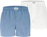 Levi's Woven Boxershorts 2-Pack Blauw Wit - Maat L - Heren