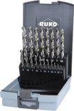 RUKO HSS-G Metaal-spiraalboorset 19-delig