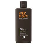 Piz Buin Moisturising Sun Lotion Lsf 30, Snel Intrekkende Zonnecrème Met Drievoudige Zonnebrandcrème (1 X 200 ml), Bruin