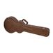 Crossrock Designer Series Houten Elektrische Gitaar Koffer voor Les Paul Style | Blossom Brown Finish, Bordeaux Velvet Interior, Slot - Premium Hardshell - Blossom Bruin (CRW530LBQ)