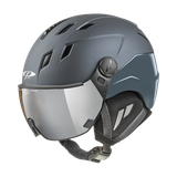 CP Corao+ Casque de ski avec visière bleu