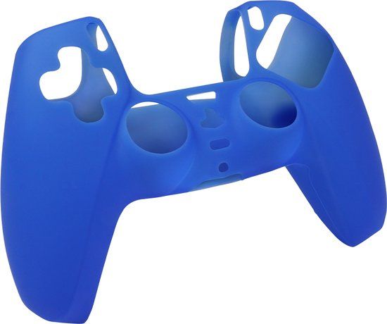 4KidsOnly Qware Gaming - Siliconen Beschermhoes Blauw - PS5 Dualsense Controller