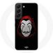 Maniacase Etui voor Samsung Galaxy S21 FE La casa de papel Masker