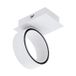 EGLO ALBARIZA plafonnière LED Chrome, Blanc Rectangulaire encastré