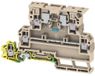 Weidmüller 1518300000 Bloc de jonction-fusibles de traversée 8 mm raccord à vis beige 50 pc(s)