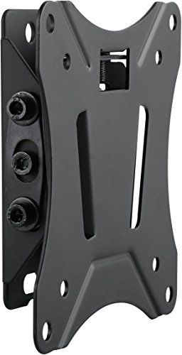 Schwaiger -9352- TV-wandmontage kantelbaar voor displays met 33-74 cm of (13-29 inch) | montage voor LED 4K OLED | max. belasting 25 kg | wandafstand tot 1,25 cm | max. VESA norm 100x100
