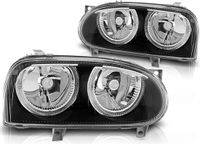 Viking Choice Koplampen dual halo rims VW GOLF 3 09 91-08 97 ANGEL EYES ZWART