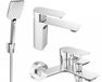 Mexen Alexa R62 set de bain, chrome
