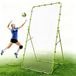StarTech Volleybal-terugkaatsnet - Multifunctioneel trainingsapparaat - 213 x 122 cm - 5 hoekposities - Geschikt voor service en passes - Voor voetbal- en volleybaltraining - Geschikt voor team- en individuele training