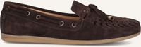 AYANA 12671 Mocassins Dames - Instappers - Bruin - Maat 37