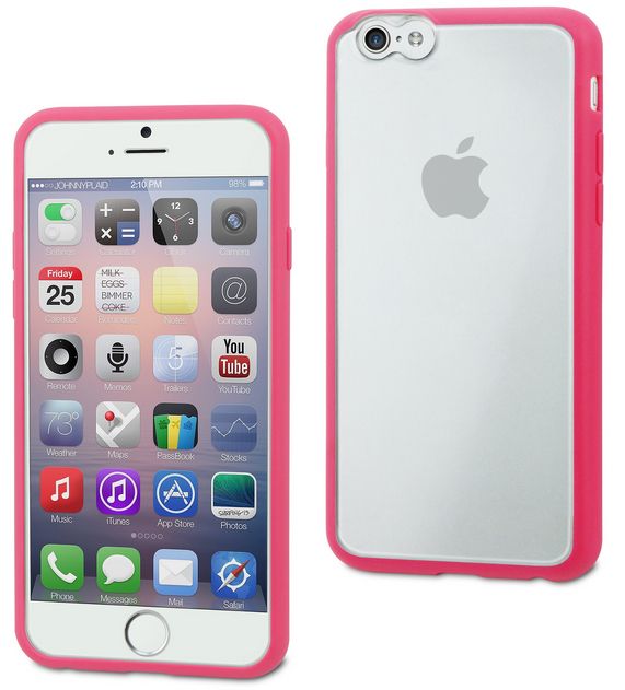 Muvit Bumper Case for Apple iPhone 6/6S Plus - Pink