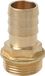 KIRCHHOFF MS slangaansluiting 6-Kant, blanc, 3/4"BU x 3/4"T