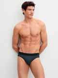 CALIDA - Hommes - Slip - Coton/Élasthanne - Taille XL - Noir