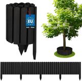 KOTARBAU® Bloembedrand, Rolborder, 200 x 30 cm, Antraciet