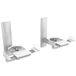 RICOO LH023-S Universele wandhouder, draaibaar, kantelbaar, voor luidsprekers tot 25 kg, 2 stuks