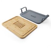 MasterClass Braad & Rust Set met Handgrepen | Siliconen | Hout | 2st.