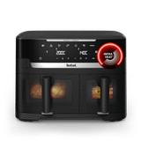 Tefal Ever Fry XXL Dual Infrared EY9488 Airfryer Zwart met accessoires