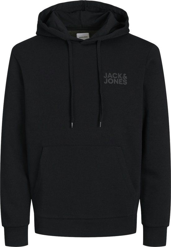 JACK & JONES JJECORP LOGO SWEAT HOOD NOOS Men's Hoodie - Black - Size L
