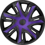 N-Power NRM - N-Power Wieldoppen 16" ABS kunststof Paars / Zwart