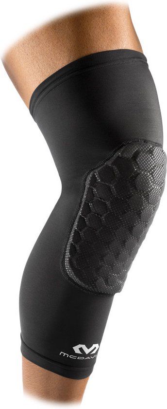 McDavid Hex Beenbeschermingsmouwen - Zwart - XL - Ademend - Winddicht