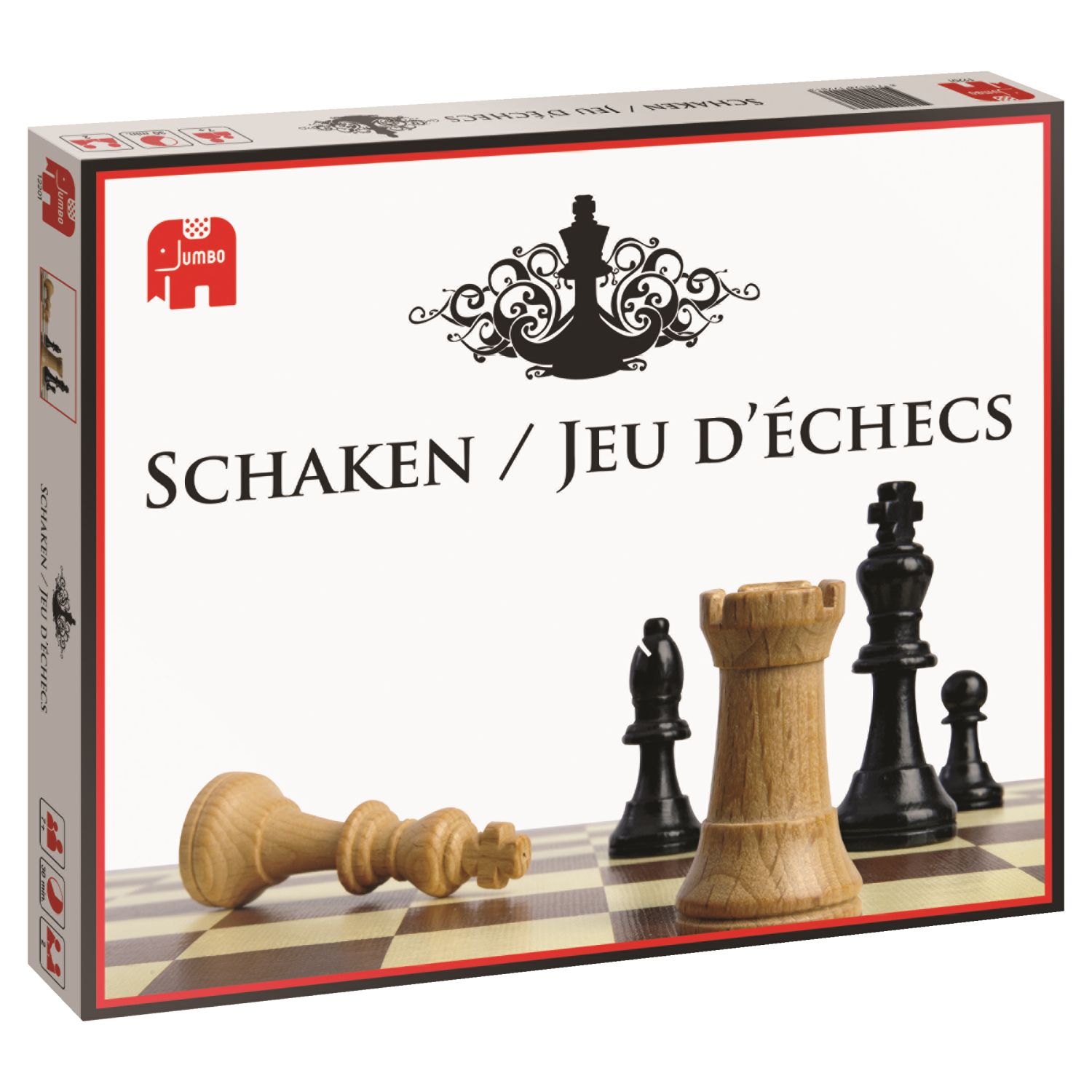 Jumbo Schaakspel - Schaakbord - Houten Schaakset