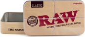 Raw Tin Case Classic / Raw Metalen Opbergdoosje (11x6x2 cm)