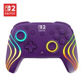Turtle Beach Afterglow Wave Paars draadloze controller Officieel gelicentieerd voor Nintendo Switch 2