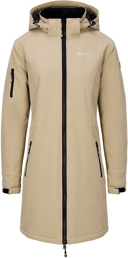 Nord Berg Padded Softshell Gitte Dames Jas - Ecru M