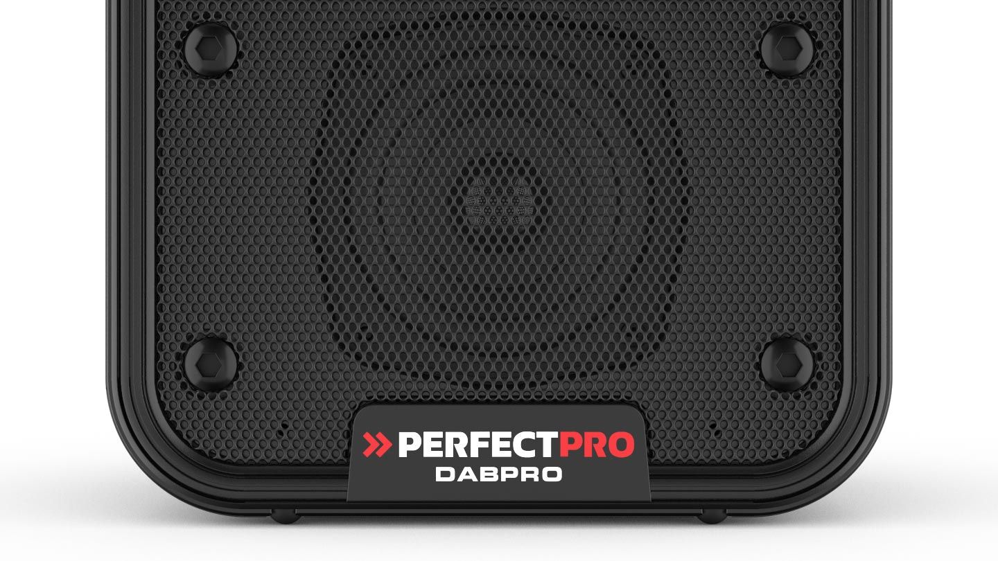 Perfectpro DABPRO Draagbare DAB+ Radio - Zwart