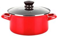 Fagor Kookpot Optimax Rood Geëmailleerd Staal (Ø 26 x 14 cm)