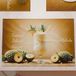 PETTI Artigiani Italiani - Amerikaanse placemats met digitale print, Amerikaanse placemats van stof en wasbaar (set van 6-30 x 45 cm) Pina Colada, 100% Made in Italy