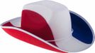 Chapeau de cowboy amusant et tendance Nederland - Couleurs du drapeau hollandais - Chapeaux de supporters pour adultes