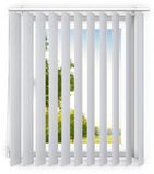 time4blinds - Verticale lamellen - Verduisterend - 190x160 cm - Lichtgrijs