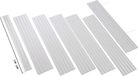 Schellenberg 20090 PVC mini rolluiklamellenset voor 40 mm stalen buisassen – 100 x 120 cm wit