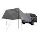 vidaXL Tente de voiture gris et orange 308 x 215 x 220 cm Polyester et acier