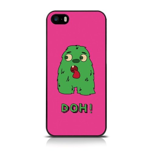 CallCandy Call Candy Doh Monster Image Back Cover Case voor Apple iPhone SE / 5s / 5 - Veelkleurig