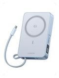 UGREEN MagFlow Qi2 Externe accu, 25 W, MagSafe, 10.000 mAh, USB C, 30 W | Power Bank, magnetisch, snel opladen, geïntegreerd digitaal display, compatibel met iPhone 17 16 15 14 13 12 Air Plus Pro Max