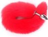 Go Go Gadget Foxtail Anale Buttplug Rood