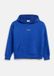 s.Oliver Knus sweatshirt met losse pasvorm en print donkerblauw katoen lange mouw Herfst/Winter 2026 Kinderen Vrouwen