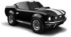 BAGHERA Ford Mustang Speelgoedauto Zwart