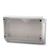 edi-tronic ABS lege behuizing transparant 200 x 120 x 56 cm industriële behuizing IP66 kunststof behuizing