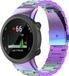 By Qubix Qubix - Stalen schakelband - Multicolor - Geschikt voor Garmin Forerunner 45 / 45S